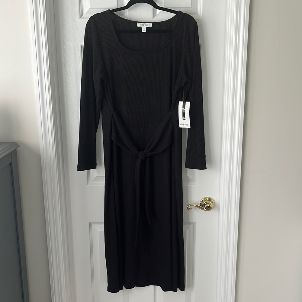 Nine West Black Sweater Dress